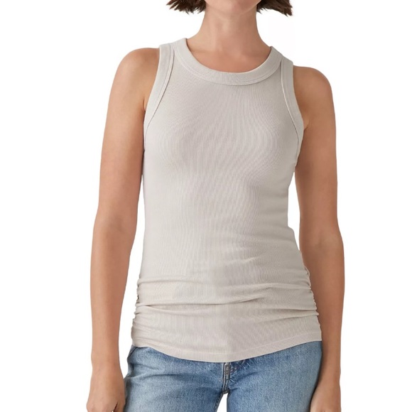 Michael Stars | Tops | Wide Binding Tank Ultra Rib Tank | Poshmark